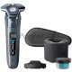 Бритва роторная Philips S7882/55 питан.:элек.сеть/аккум. синий/серебристый