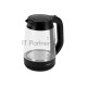 Чайник электрический Starwind SKG4030 1.7л. 2200Вт черный (корпус: стекло)