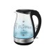 Чайник электрический Starwind SKP3039 1.7л. 2200Вт черный (корпус: стекло)