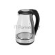 Чайник электрический Starwind SKP3039 1.7л. 2200Вт черный (корпус: стекло)
