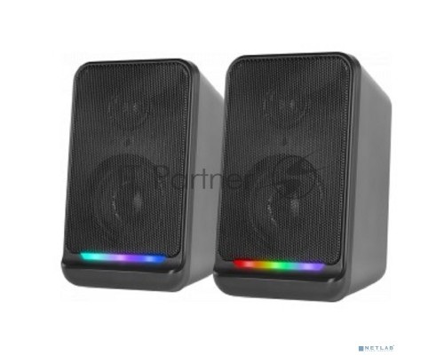 Акустическая 2.0 система Defender SPK 120 6 Вт, подсветка,питание от USB