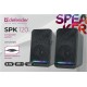 Акустическая 2.0 система Defender SPK 120 6 Вт, подсветка,питание от USB