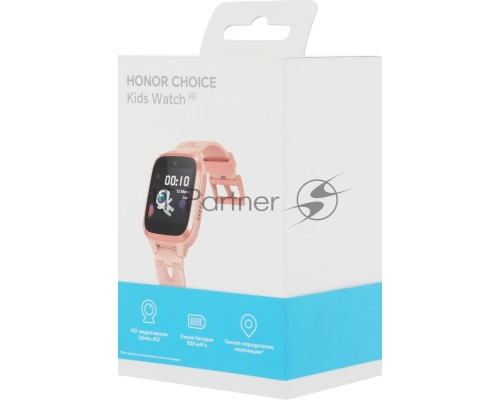 Смарт-часы Honor Choice 4G Kids TAR-WB01 розовый 5504AAJY