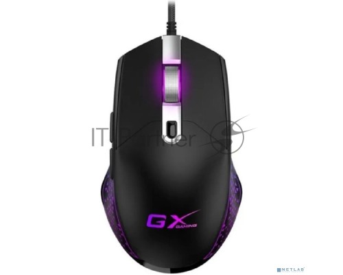 Мышь проводная Genius Scorpion M705 черный, 7200 dpi, USB, кнопки - 6