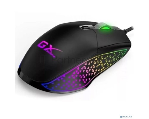 Мышь проводная Genius Scorpion M705 черный, 7200 dpi, USB, кнопки - 6
