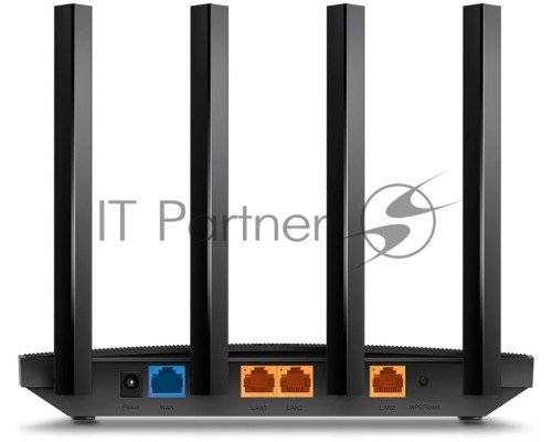 Роутер AX1500 Dual-Band Wi-Fi 6 RouterSPEED: 300 Mbps at 2.4 GHz + 1201Mbps at 5 GHzSPEC: 4× Antennas, 1GHz Dual Core CPU, 1× Gigabit WAN Port + 3× Gigabit LAN Ports, 1024-QAM, OFDMAFEATURE: Tether App, WPA3, Access Point Mode, IPv6 Supported, IPTV, Bea