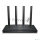 Роутер AX1500 Dual-Band Wi-Fi 6 RouterSPEED: 300 Mbps at 2.4 GHz + 1201Mbps at 5 GHzSPEC: 4× Antennas, 1GHz Dual Core CPU, 1× Gigabit WAN Port + 3× Gigabit LAN Ports, 1024-QAM, OFDMAFEATURE: Tether App, WPA3, Access Point Mode, IPv6 Supported, IPTV, Bea