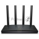 Роутер AX1500 Dual-Band Wi-Fi 6 RouterSPEED: 300 Mbps at 2.4 GHz + 1201Mbps at 5 GHzSPEC: 4× Antennas, 1GHz Dual Core CPU, 1× Gigabit WAN Port + 3× Gigabit LAN Ports, 1024-QAM, OFDMAFEATURE: Tether App, WPA3, Access Point Mode, IPv6 Supported, IPTV, Bea