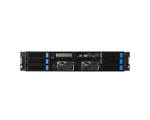 Серверная платформа/ ASUS ESC4000A-E12-SKU1, 2U GPU, 1 x SP5 LGA6096 EPYC 9004 (400W), 12DIMM DDR5, 2 x 2.5
