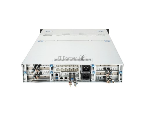 Серверная платформа/ ASUS ESC4000A-E12-SKU1, 2U GPU, 1 x SP5 LGA6096 EPYC 9004 (400W), 12DIMM DDR5, 2 x 2.5