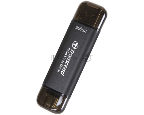 Твердотельный диск 256GB Transcend ESD310C, USB 3.2 Gen 2.1 Type-C [R/W - 1050/950 MB/s]