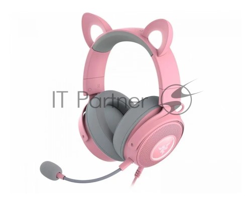 Гарнитура проводная Razer Kraken Kitty V2 Pro quartz (USB ) (RZ04-04510200-R3M1)