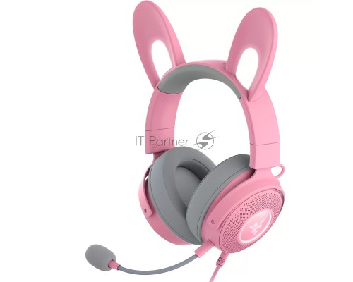 Гарнитура проводная Razer Kraken Kitty V2 Pro quartz (USB ) (RZ04-04510200-R3M1)