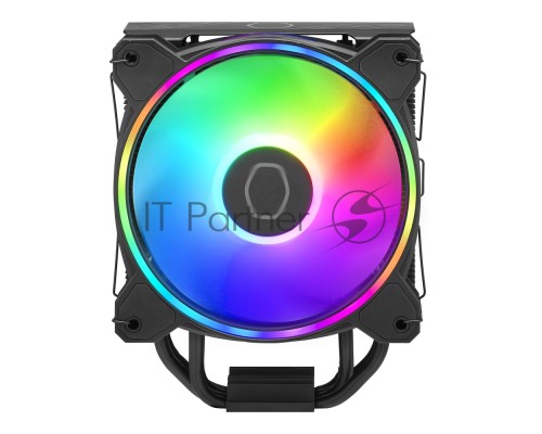 Кулер для процессора Cooler Master Hyper 212 Halo Black (150W, 4-pin, 154mm, tower, Al/Cu, fans: 1x120mm/51.88CFM/27dBA/2050rpm, Black, 1700/1200/115x/AM4/AM5) Кулер для процессора Cooler Master Hyper 212 Halo Black (150W, 4-pin, 154mm, tower, Al/Cu, fans: 1x120mm/51.88CFM/27dBA/2050rpm, Black, 1700/1200/115x/AM4/AM5)