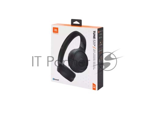 Беспроводная гарнитура JBL TUNE 520BT black (JBLT520BTBLKEU)