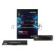 Накопитель SSD Samsung 990 PRO 1TB , M.2(22x80mm), NVMe 2.0, PCIe 4.0 x4, V-NAND TLC, R/W 7450/6900MB/s, IOPs 1 200 000/1 550 000, DRAM buffer 1024MB, TBW 600, DWPD 0.33, with Heatsink (12 мес.)
