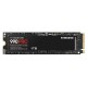 Накопитель SSD Samsung 990 PRO 1TB , M.2(22x80mm), NVMe 2.0, PCIe 4.0 x4, V-NAND TLC, R/W 7450/6900MB/s, IOPs 1 200 000/1 550 000, DRAM buffer 1024MB, TBW 600, DWPD 0.33, with Heatsink (12 мес.)