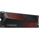 Накопитель SSD Samsung 990 PRO 1TB , M.2(22x80mm), NVMe 2.0, PCIe 4.0 x4, V-NAND TLC, R/W 7450/6900MB/s, IOPs 1 200 000/1 550 000, DRAM buffer 1024MB, TBW 600, DWPD 0.33, with Heatsink (12 мес.)