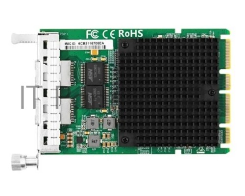 Сетевой адаптер LR-LINK PCIE 4*1G RJ45 LRES3021PT-OCP