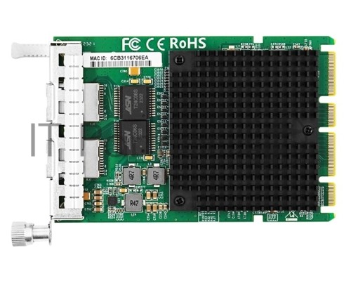 Сетевой адаптер LR-LINK PCIE 4*1G RJ45 LRES3021PT-OCP