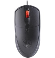 Мышь проводная Defender Icon MB-057 черный, 1000 dpi, USB, кнопки - 3