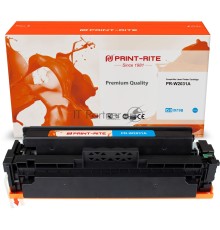 Картридж лазерный Print-Rite TFHBKPCPU1J PR-W2031A W2031A голубой (2100стр.) для HP Color LaserJet M454dn Pro/479