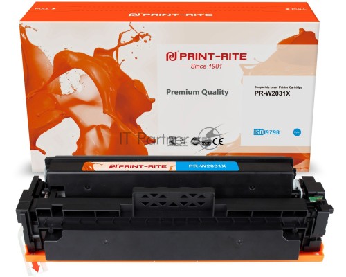 Картридж лазерный Print-Rite TFHBKTCPU1J PR-W2031X W2031X голубой (6000стр.) для HP Color LaserJet M454dn Pro/479 Картридж лазерный Print-Rite TFHBKTCPU1J PR-W2031X W2031X голубой (6000стр.) для HP Color LaserJet M454dn Pro/479