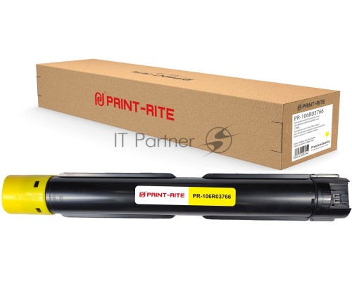 Картридж лазерный Print-Rite TFXAJXYPRJ PR-106R03766 106R03766 желтый (10100стр.) для Xerox VersaLink C7000DN