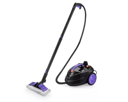 [Пылесос] Пароочиститель напольный Kitfort КТ-9104-1 2000Вт фиолетовый/черный