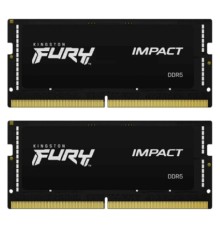 Kingston 64GB 4800MT/s DDR5 CL38 SODIMM (Kit of 2) FURY Impact KF548S38IBK2-64