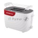 Тостер Polaris PET0720 белый-красный 700Вт