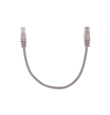 Rexant (02-0100-03) Патч-корд U/UTP, CAT 5e, RJ45-RJ45, 26AWG, LSZH, серый, 0,3м