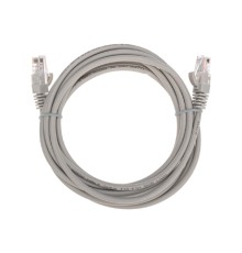 Rexant (02-0100-3) Патч-корд U/UTP, CAT 5e, RJ45-RJ45, 26AWG, LSZH, серый, 3м