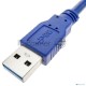 Кабель USB 3.0 KS-is KS-520-5 AM - BM 5м