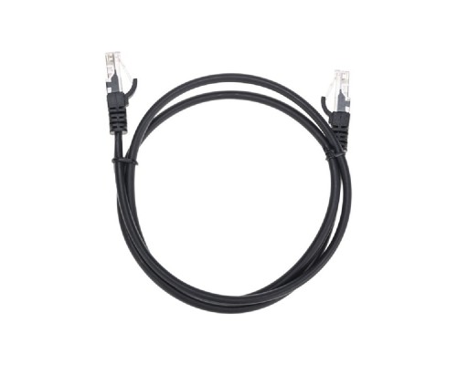 [Патч-корды (сетевые, телефонные)] Rexant (02-0102-1) Патч-корд U/UTP, CAT 5e, RJ45-RJ45, 26AWG, LSZH, черный, 1м