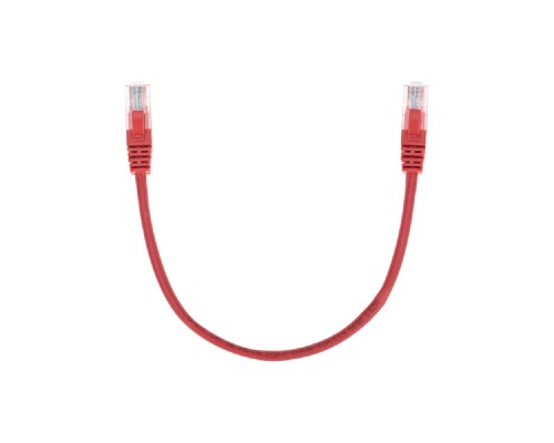 [Патч-корды (сетевые, телефонные)] Rexant (02-0103-03) Патч-корд U/UTP, CAT 5e, RJ45-RJ45, 26AWG, LSZH, красный, 0,3м