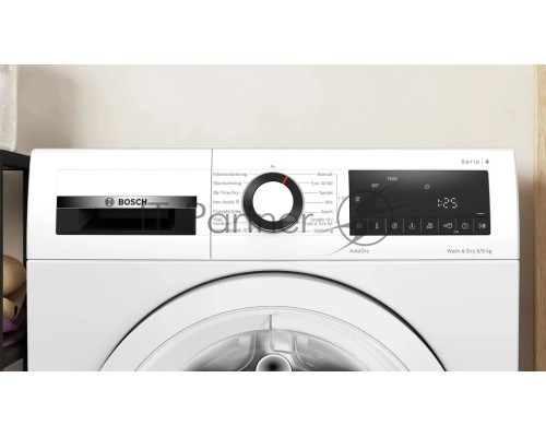 Стирально-сушильная машина Bosch WNA134L0SN белый, загр.фронтальная, макс.: 8кг, 1400 об/мин, класс: A