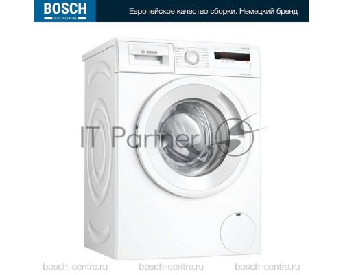 Стирально-сушильная машина Bosch WNA134L0SN белый, загр.фронтальная, макс.: 8кг, 1400 об/мин, класс: A