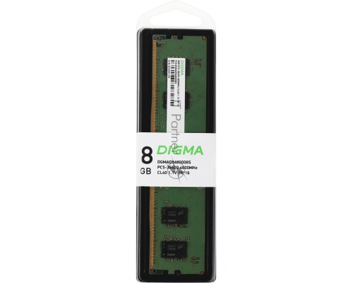 Оперативная память Digma DDR5 8Gb 4800MHz DGMAD5480008S RTL PC5-38400 CL40 DIMM 288-pin 1.1В single rank Ret