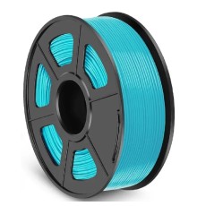 Филамент NVPRINT PETG Cyan для 3D печати диаметр 1.75мм  длина 330 метров  масса 1 кг