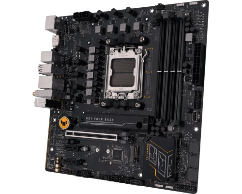Материнская плата ASUS TUF GAMING B650M-E WIFI, AM5, AMD B650, 4xDDR5, 4xSATA, 2xM.2, 1xPCI-E 4.0 x16, 2xPCI-E x1, 2xDisplayPort, 1xHDMI, 1x 2.5Gb LAN, 1xUSB-A 3.2 Gen 2, 2xUSB-A 3.2 Gen 1, 4xUSB 2.0, 1xUSB-C 3.2 Gen 2, 3x3.5 мм, 7.1, Micro-ATX