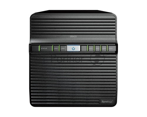 СХД SYNOLOGY настольное исполнение 4BAY NO HDD DS423