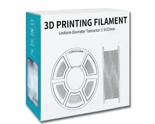 [Совместимые картриджи] Филамент NVPRINT PLA Meta Ice Blue для 3D печати диаметр 1.75мм  длина 330 метров  масса 1 кг