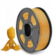 Филамент NVPRINT PLA+  Gold для 3D печати диаметр 1.75мм  длина 330 метров  масса 1 кг
