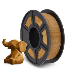 Филамент NVPRINT PLA+ Coffee для 3D печати диаметр 1.75мм  длина 330 метров  масса 1 кг