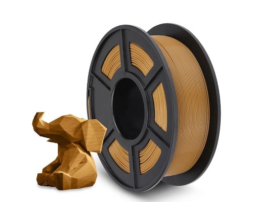 [Совместимые картриджи] Филамент NVPRINT PLA+ Coffee для 3D печати диаметр 1.75мм  длина 330 метров  масса 1 кг