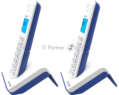 Радиотелефон ALCATEL S230 DUO RU WHITE [ATL1424119]