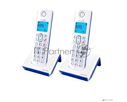 Радиотелефон ALCATEL S230 DUO RU WHITE [ATL1424119]