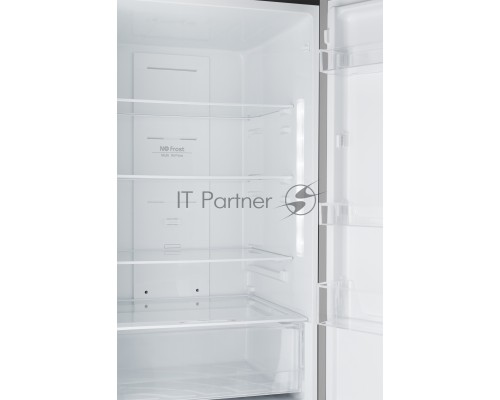 Холодильник Weissgauff WRK 1850 D Full NoFrost Inverter Black Glass 2-хкамерн. черное стекло инвертер Холодильник Weissgauff WRK 1850 D Full NoFrost Inverter Black Glass 2-хкамерн. черное стекло инвертер