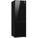 Холодильник Weissgauff WRK 1850 D Full NoFrost Inverter Black Glass 2-хкамерн. черное стекло инвертер